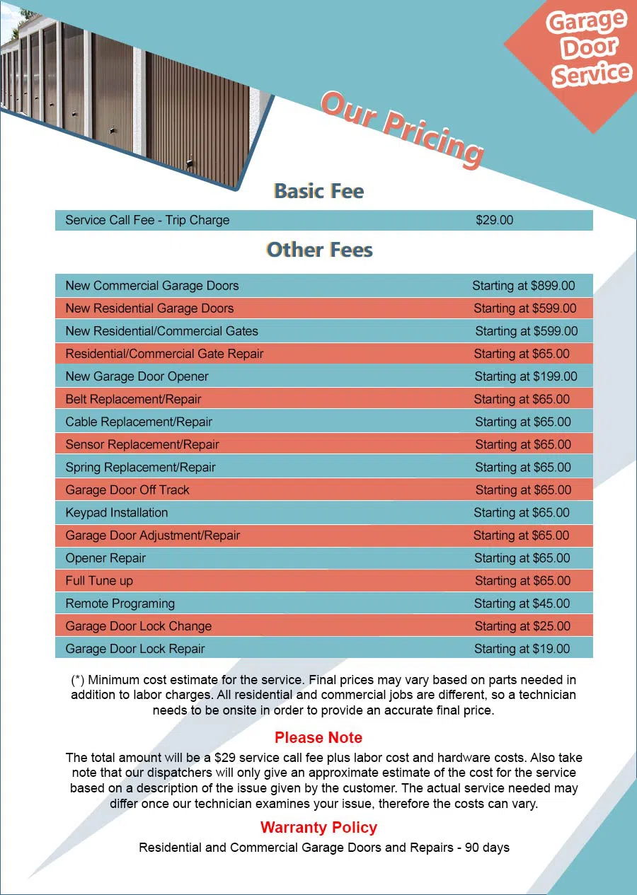 Golden Garage Door Service Walnut Creek, CA 925-230-9567